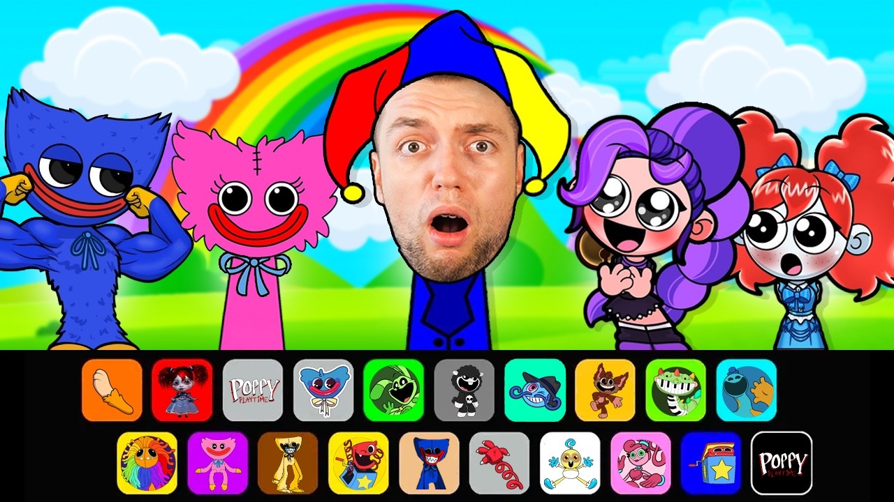 POPPY PLAYTIME *CHAPTER 5* ale to SPRUNKI... ( Straszne! )