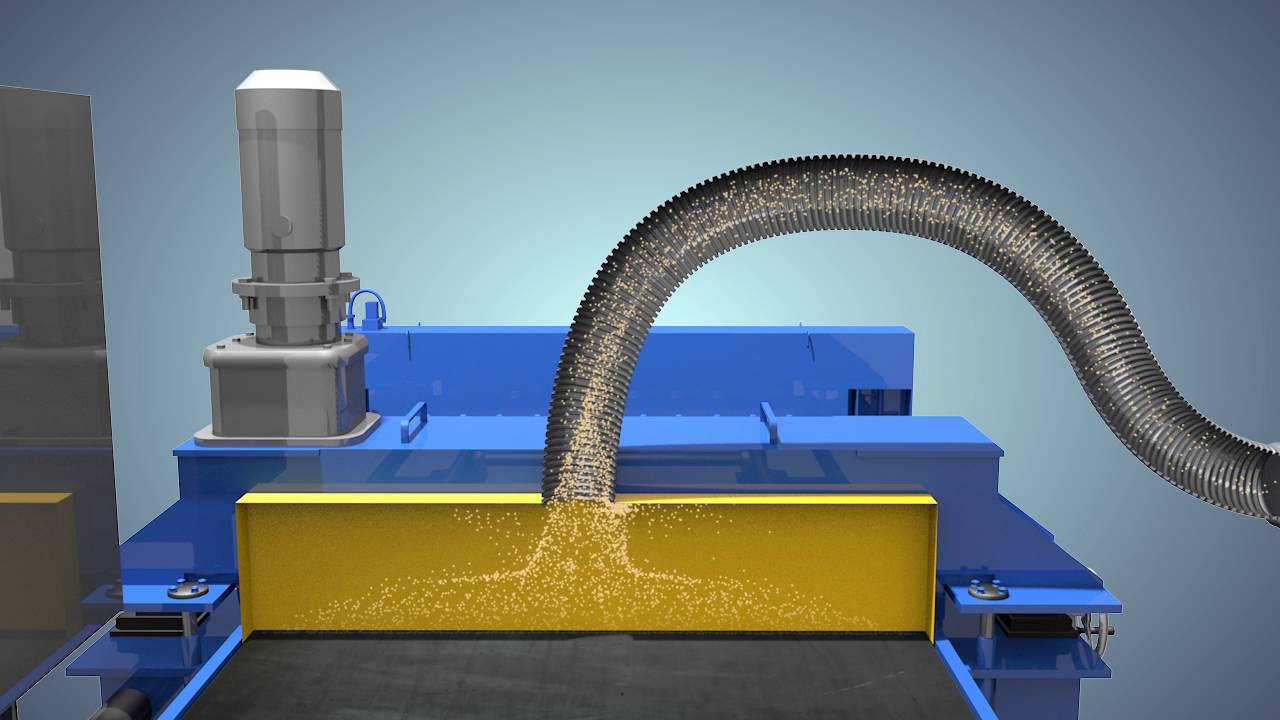 Board Cleaner, Pallet Cleaner, steel pallet cleaning machine