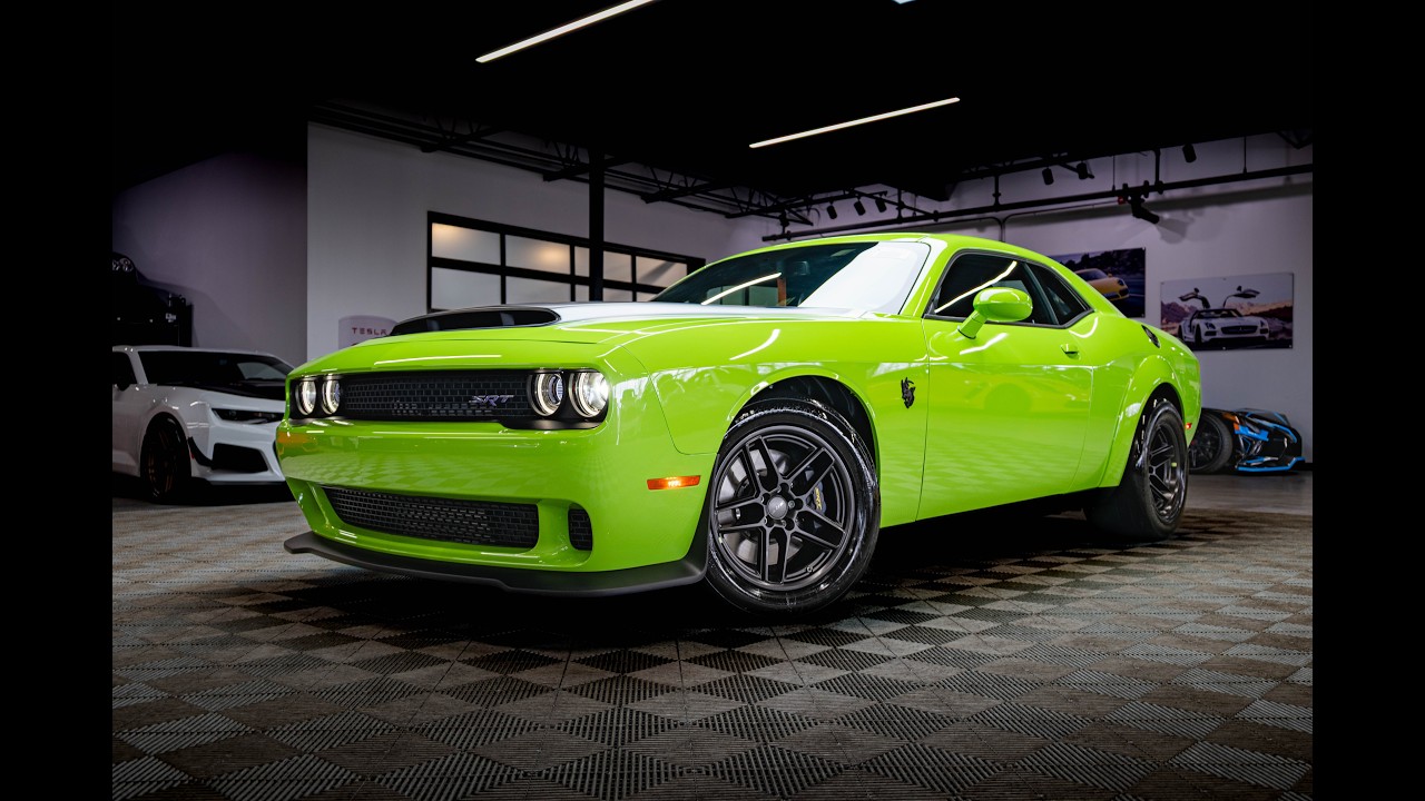 2023 Dodge Challenger SRT Demon 170! Sublime Paint! Only 21 Original Miles! Supercharged HEMI!