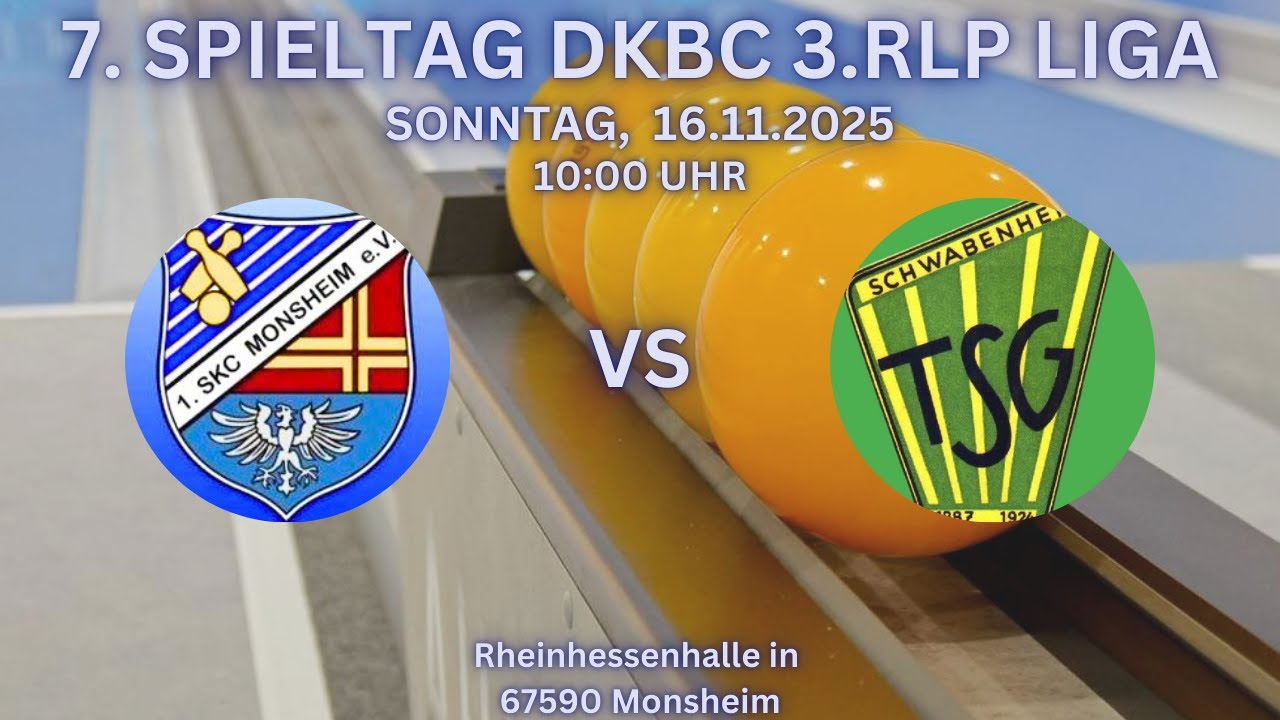 1.SKC Monsheim 3 gegen TSG  Schwabenheim / DKBC 3.RLP Liga 120Wurf