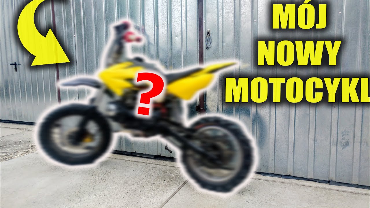 KUPIŁEM Loncina ZA 400 ZŁ !!! Mój nowy motocykl !!! PitBike MRF Loncin 125