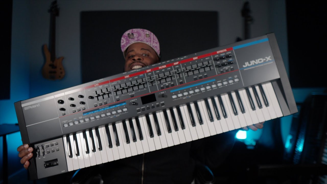The Roland Juno X is Dope! Made My First Beat in 2024 🔥