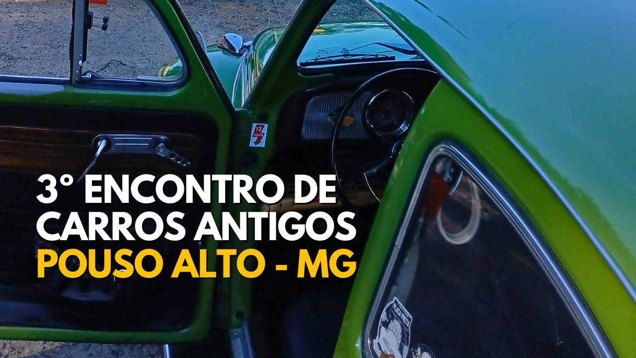 3º Encontro de carros antigos de Pouso Alto, MG | Galpão71