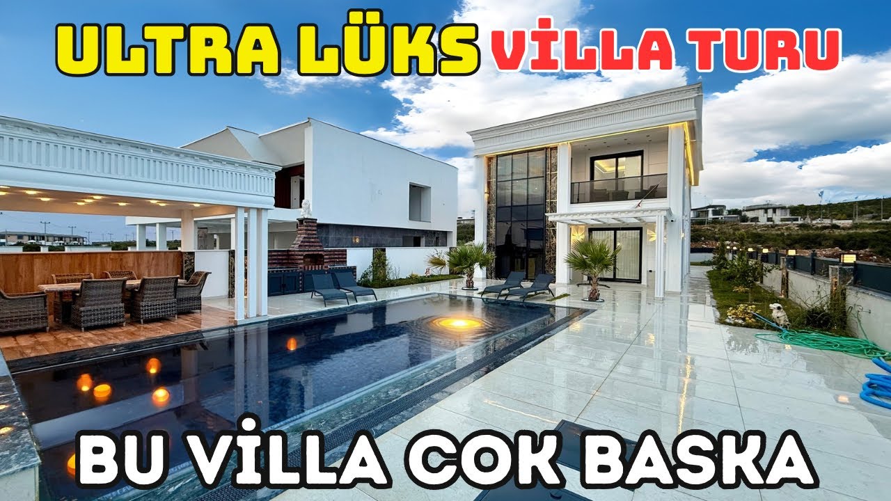Ultra Lüks Villa Didimin Kalbinde Full Eşyalı Çift Cepheli Fırsat E-108