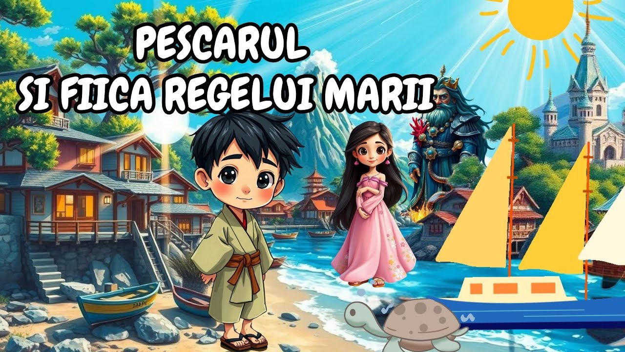 👑 Pescarul si Fiica Regelui Marii | Povesti pentru copii | Basme | Povesti nemuritoare 👑