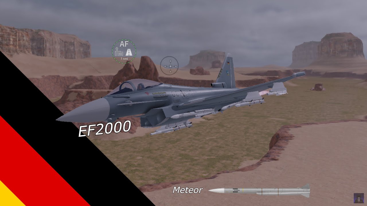 EF2000 Gameplay & Review (Wings Of Glory)
