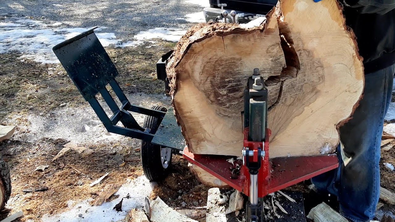 INSTALLING THE LOG LIFT FOR MY BUILT-RITE WOOD SPLITTER