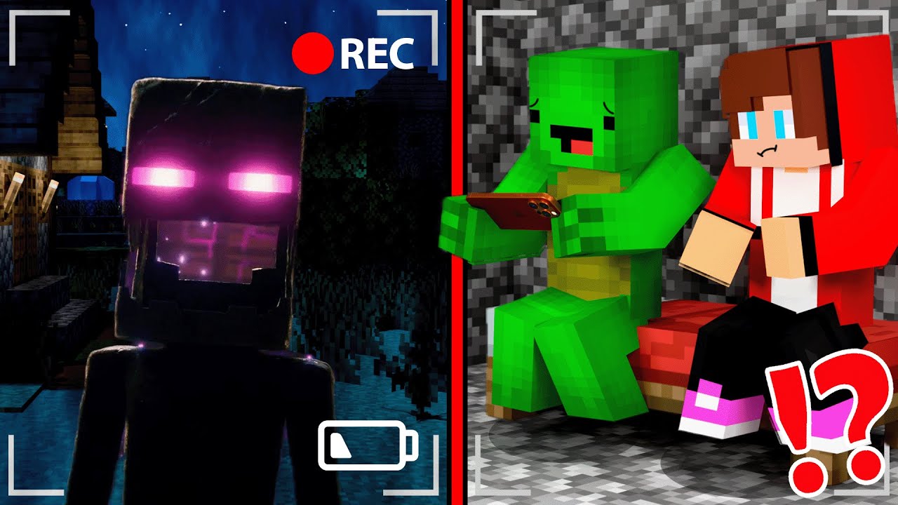 JJ and Mikey Saw Creeper stole a house on The Cameras - Maizen