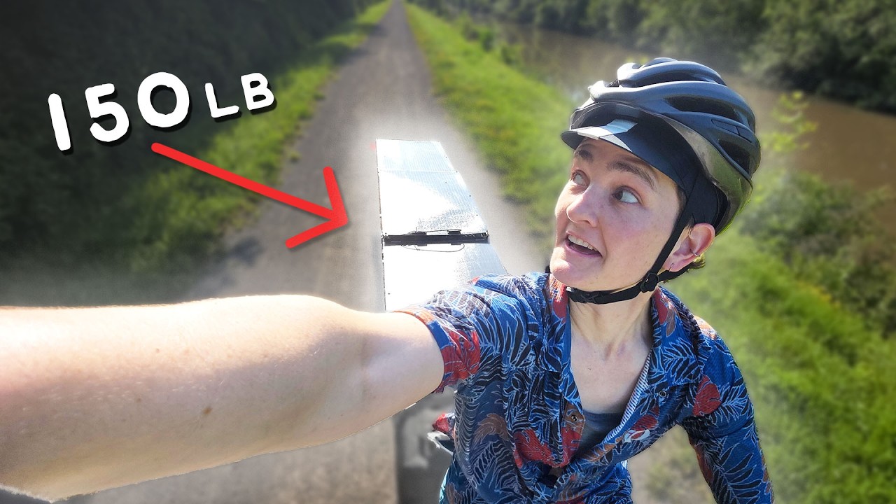 I built an e-bike with unlimited range and tried to ride 450 miles on it...
