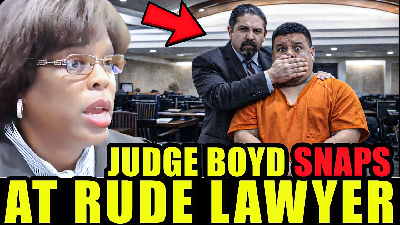 Judge Boyd SNAPS as RUDE ATTORNEY ARGUES for Nothing and Wastes the Court’s Time