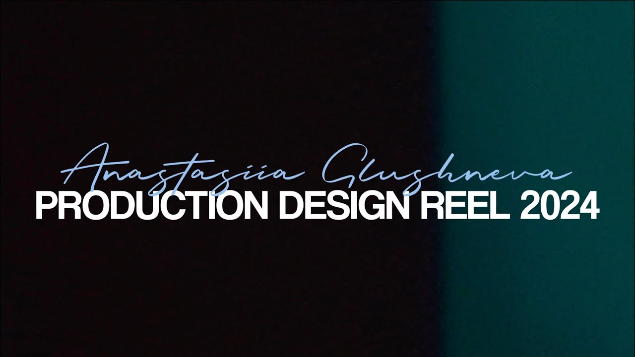 AG - Production Designer Reel