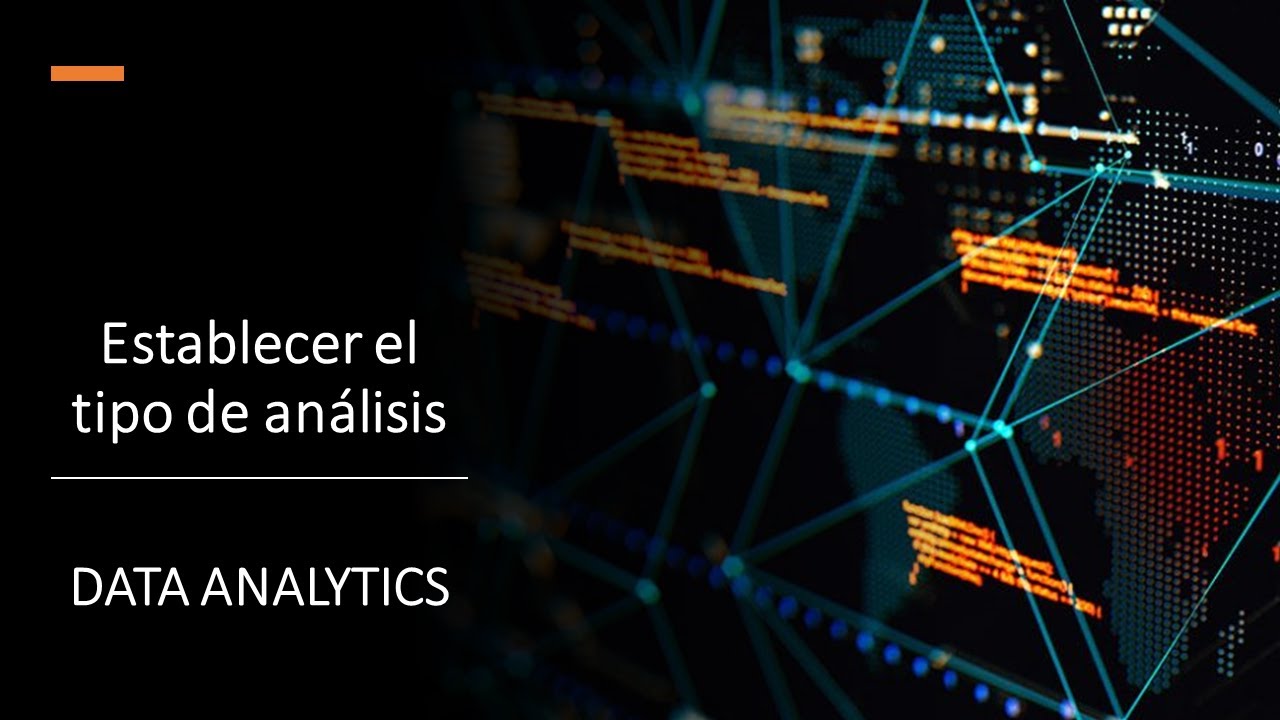 Tipos de an&aacute;lisis de datos