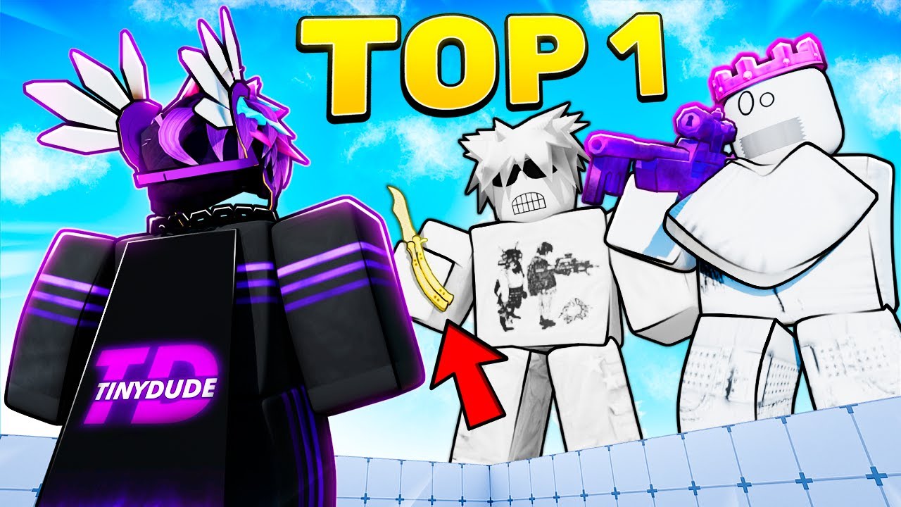 Я охотился на ИГРОКА №1 за ВСЕ ОРУЖИЕ! (Roblox Rivals)