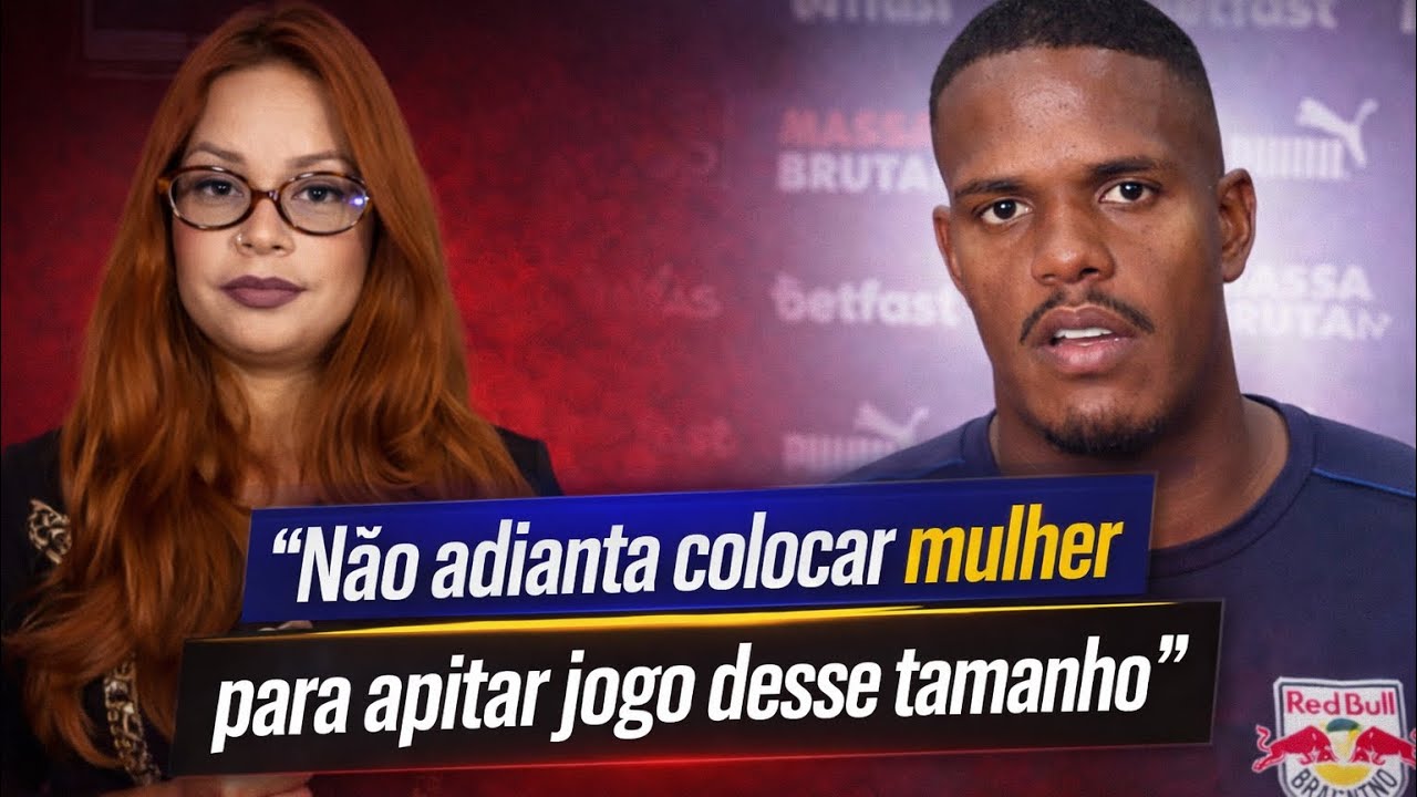 FALA MACHISTA NO PAULISTÃO: ATÉ QUANDO MULHERES SERÃO QUESTIONADAS NO FUTEBOL? #gustavomarques