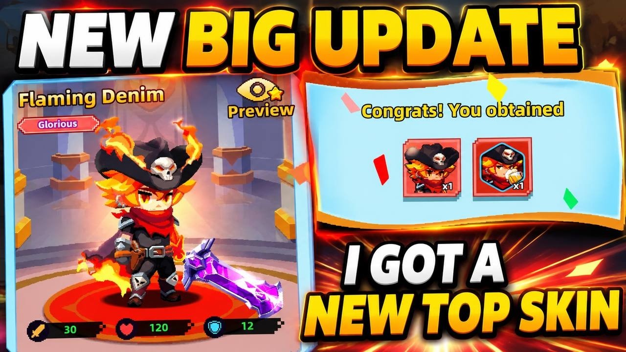 DICERO!: NEW BIG UPDATE! I GOT NEW HERO SKIN!