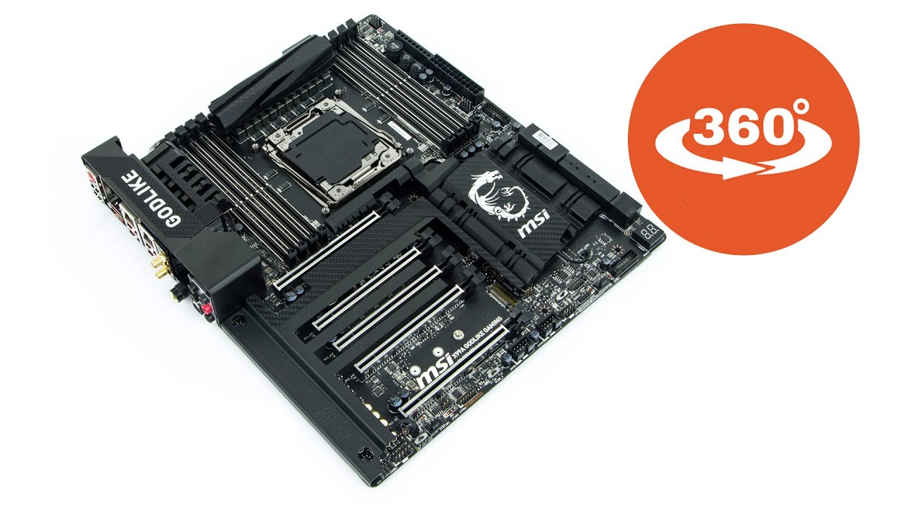 MSI X99A Godlike Gaming Carbon - 360 stopni