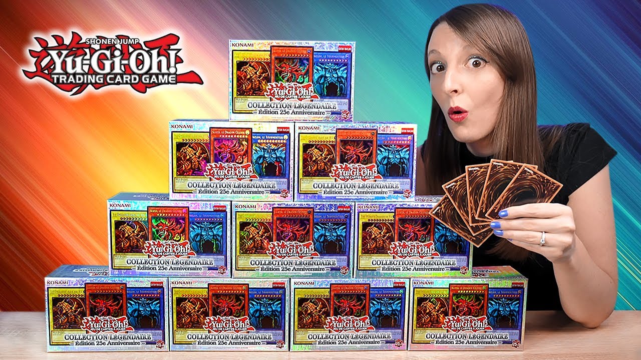 J'AI LES MEILLEURES CARTES 🔥 10 Coffrets Yu-Gi-Oh! Collection Légendaire : Édition 25e Anniversaire