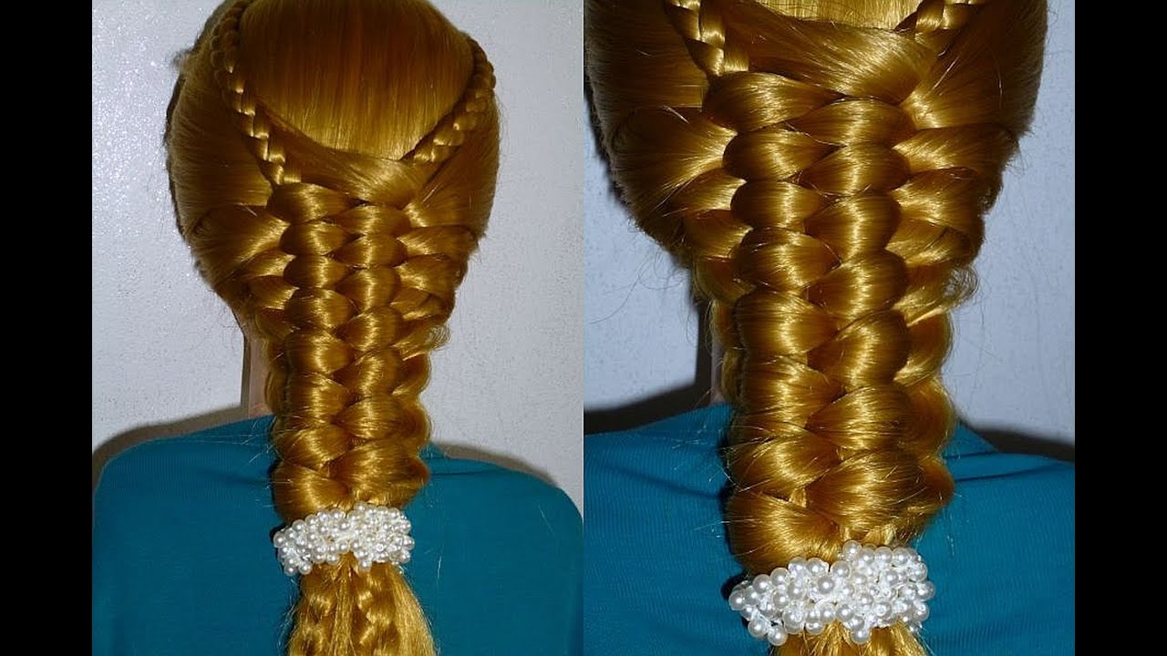 Easy and Quick Braid Hairstyle. Back To School Hairstyles. Penteados