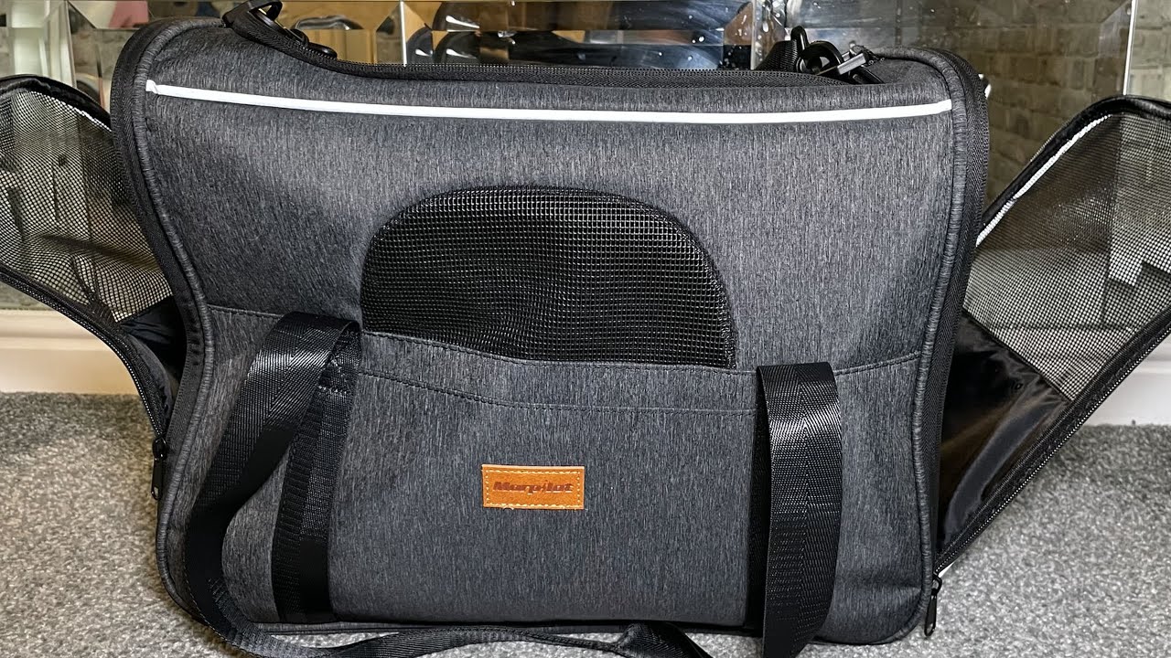 Pet Carrier Bag, Morpilot Dog Travel Bag Carrier for Small Dogs Puppies and Medium Cats