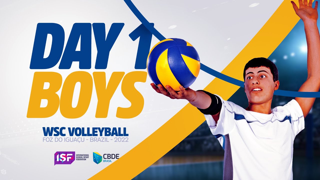 ISF WSC Volleyball - Foz do Iguaçu 2022  Group Stage - Boys Day 1