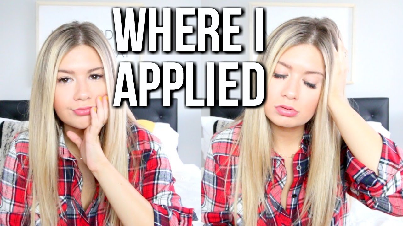 My College Application Process (Where I Applied to College)