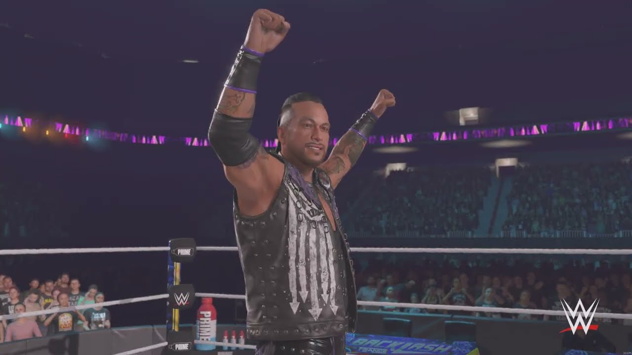 WWE 2K25 Randy Orton vs Damian Priest World Havyweight Championship Backlash