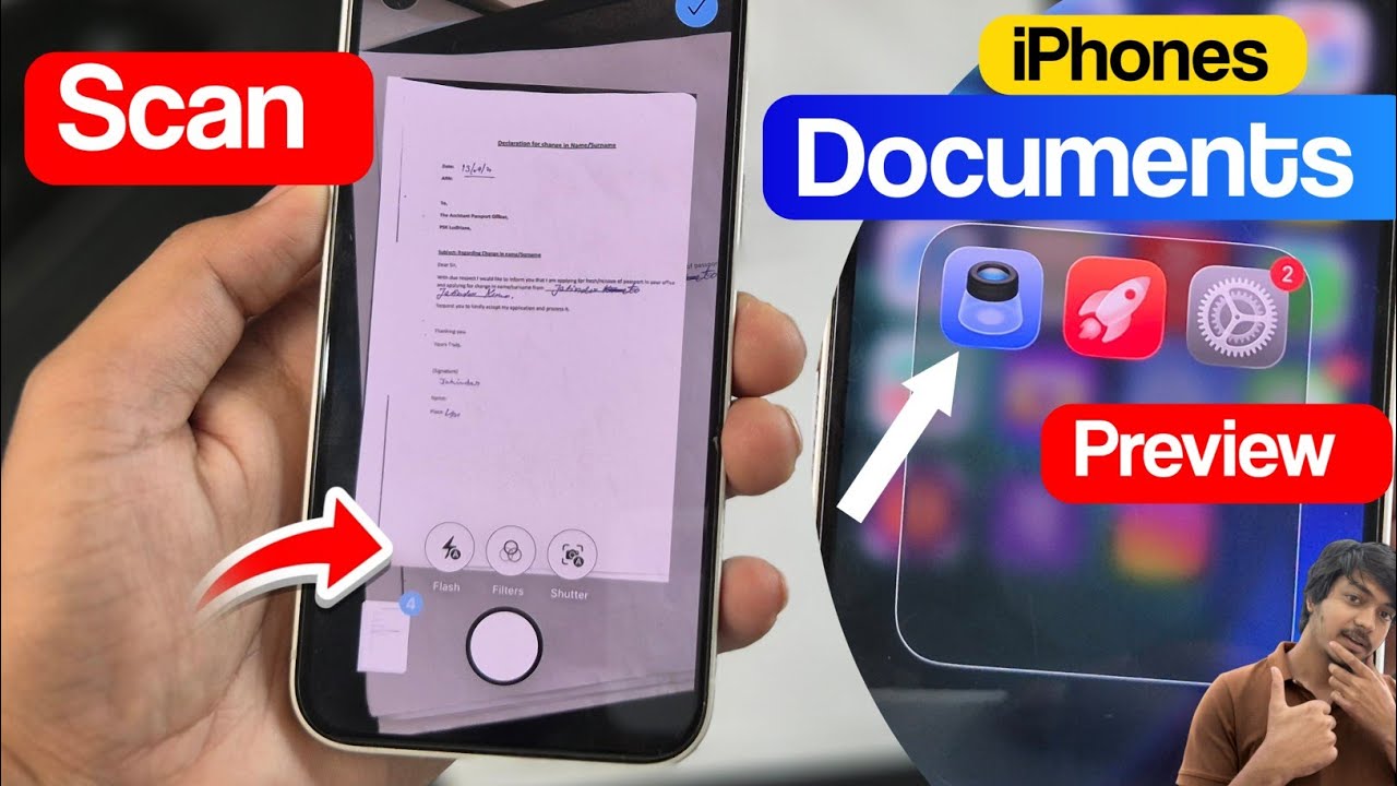 How To Scan Documents On iPhone Preview App | How To Use Preview App in iPhone | Use Preview iOS 26