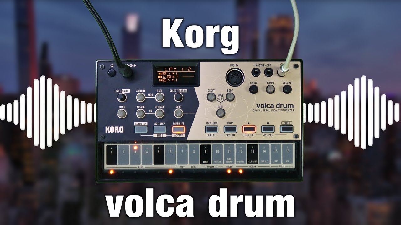 Korg Volca Drum | Gear Review | #KorgVolca #VolcaDrum