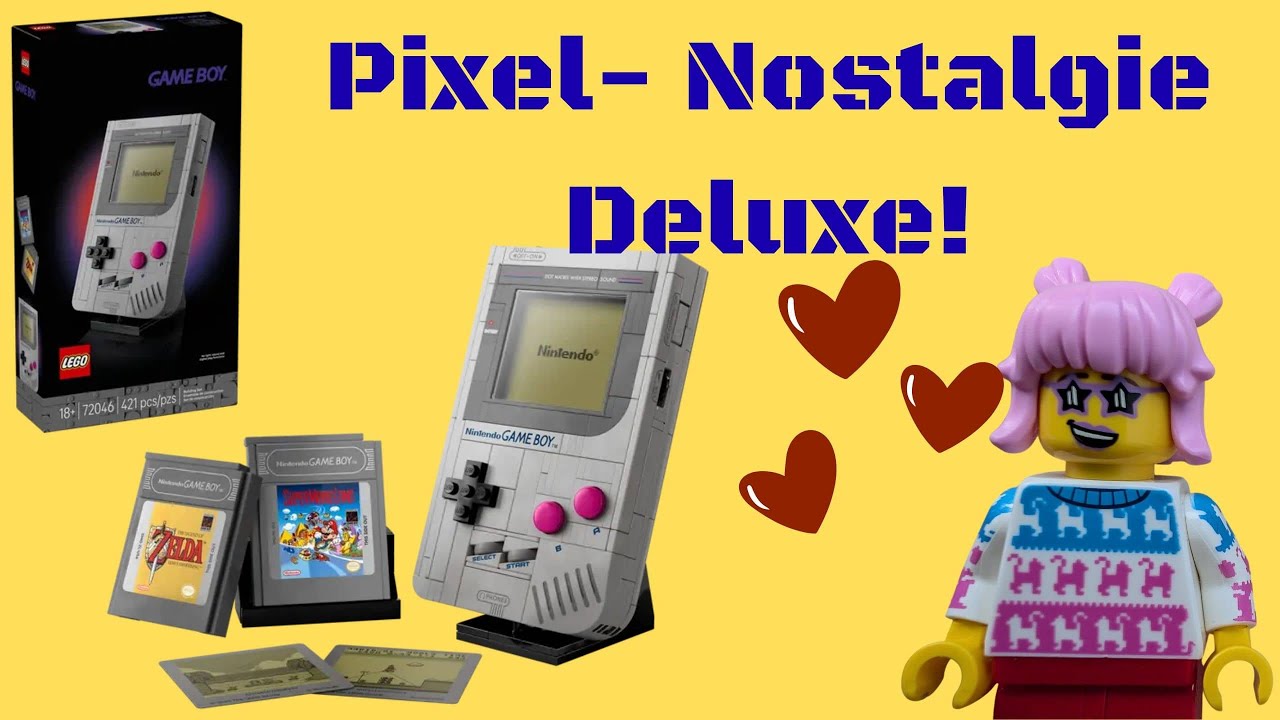 Pixel Nostalgieparty Deluxe! 72046 GAMEBOY von LEGO!