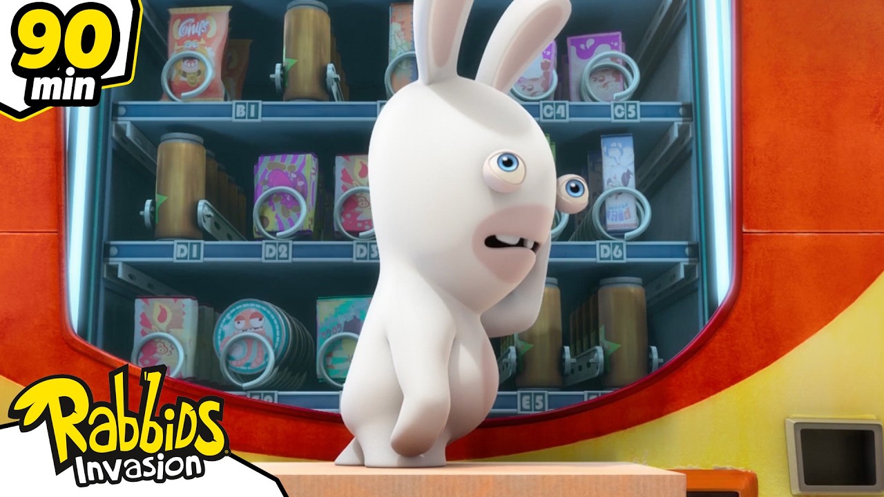 Hambre extrema: Rabbids sin comida  | 🐰 Rabbids La Invasión | Dibujos Animados para Niños