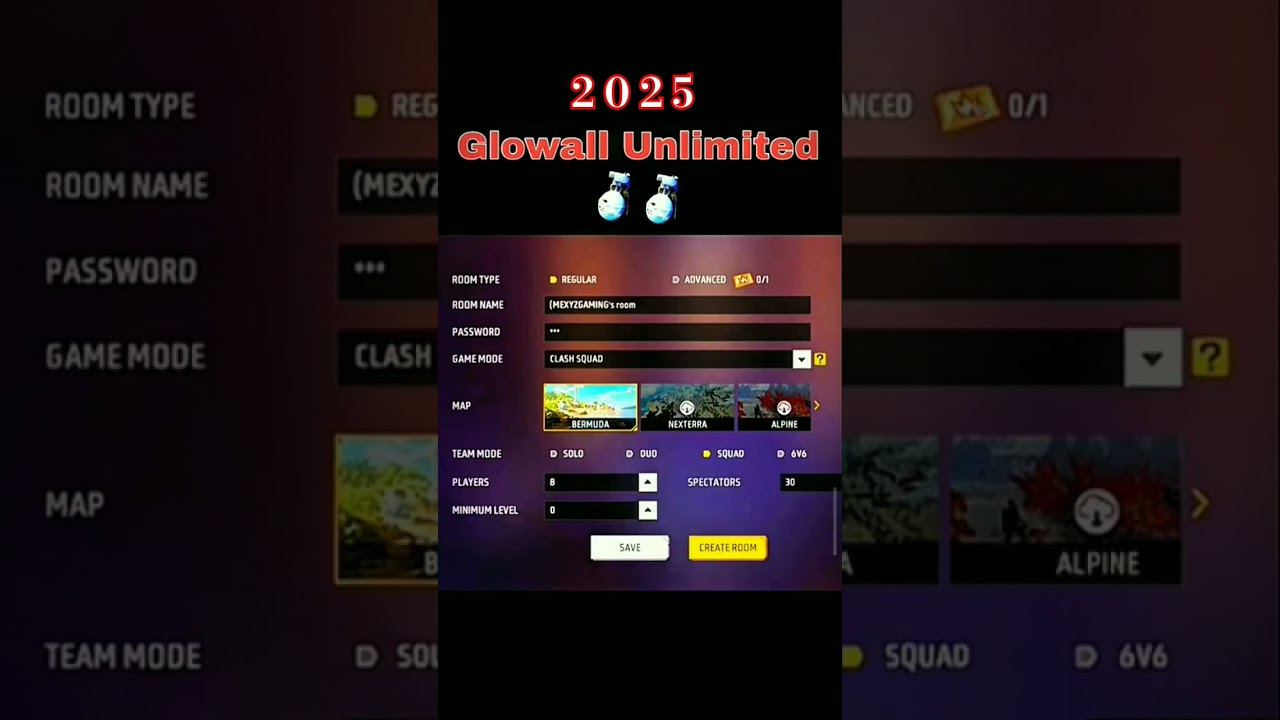 new custom Global unlimited kaise karte hain || freefire far glowall Unlimited kese kare 2025 #ff