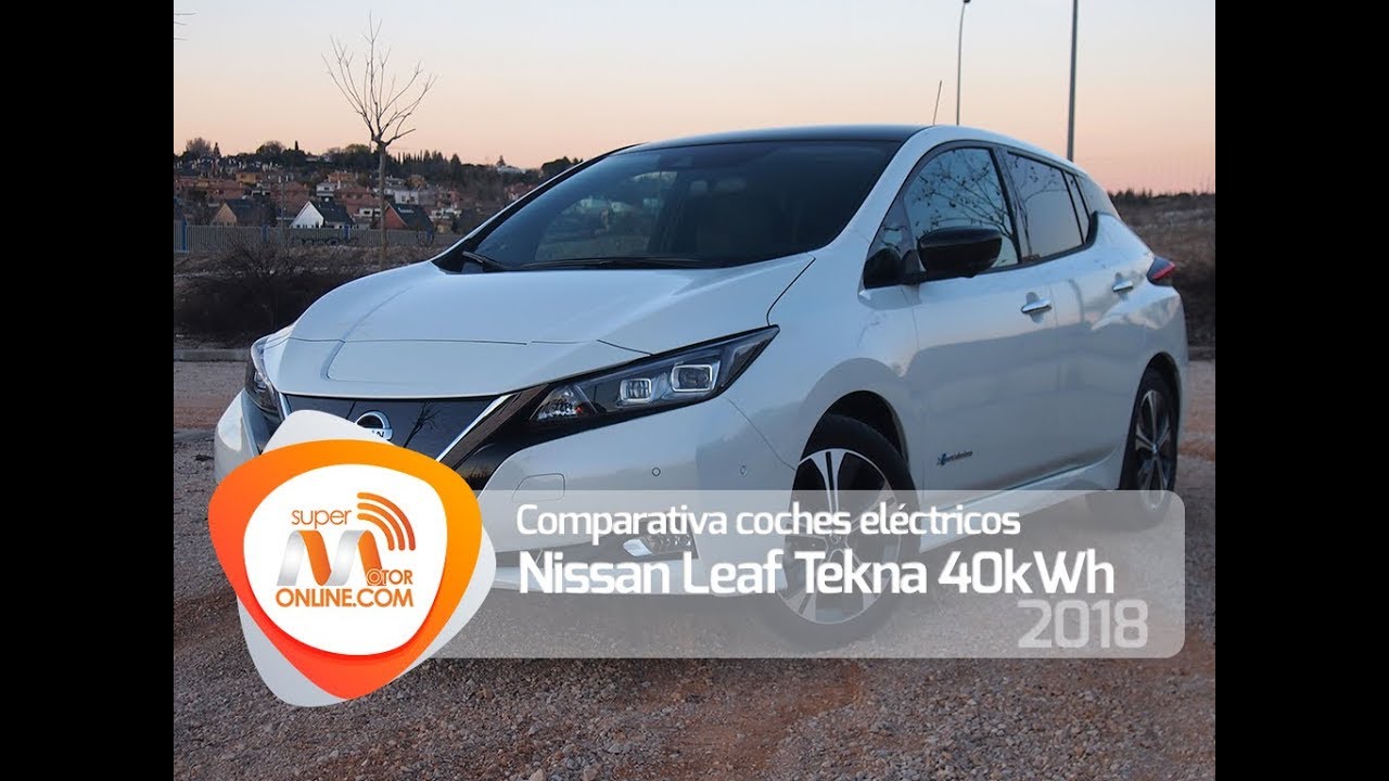 Al volante del Nissan Leaf 2018 / Comparativa de coches eléctricos / Supermotoronline.com