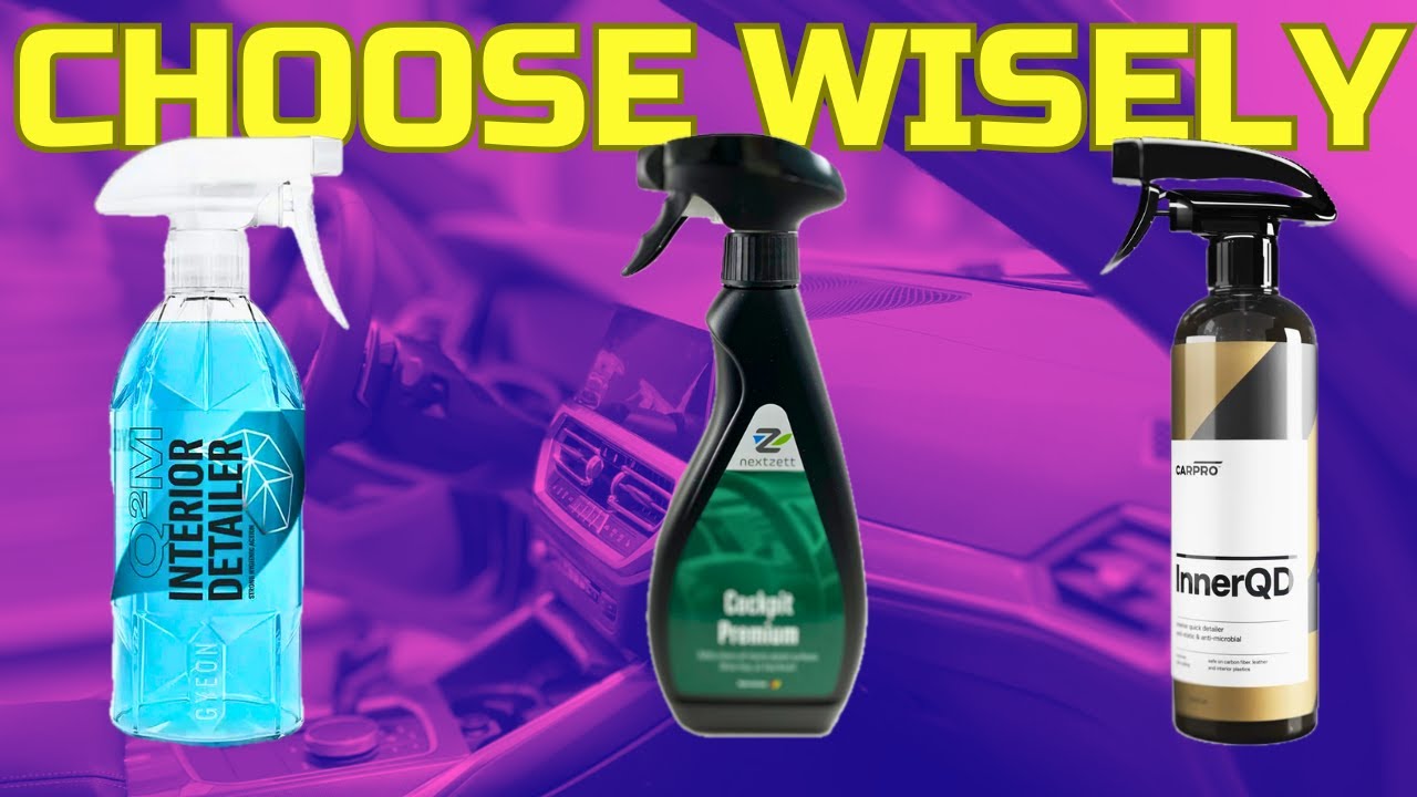 Quick Interior Detailers : WHO is the BEST of the BEST?