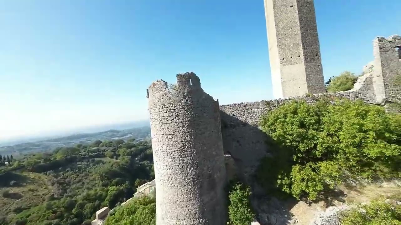 A Poggio Catino con DJI Avata