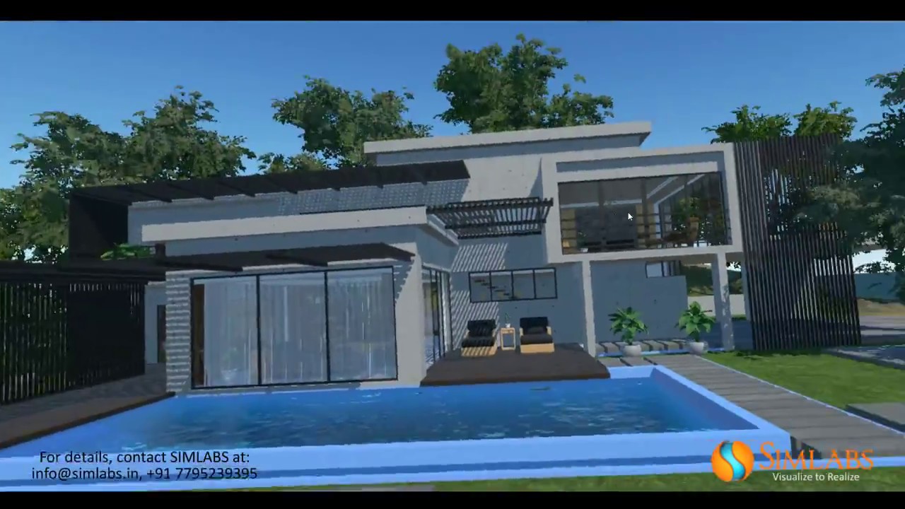 SIMLABS Virtual Reality Villa Walk-through