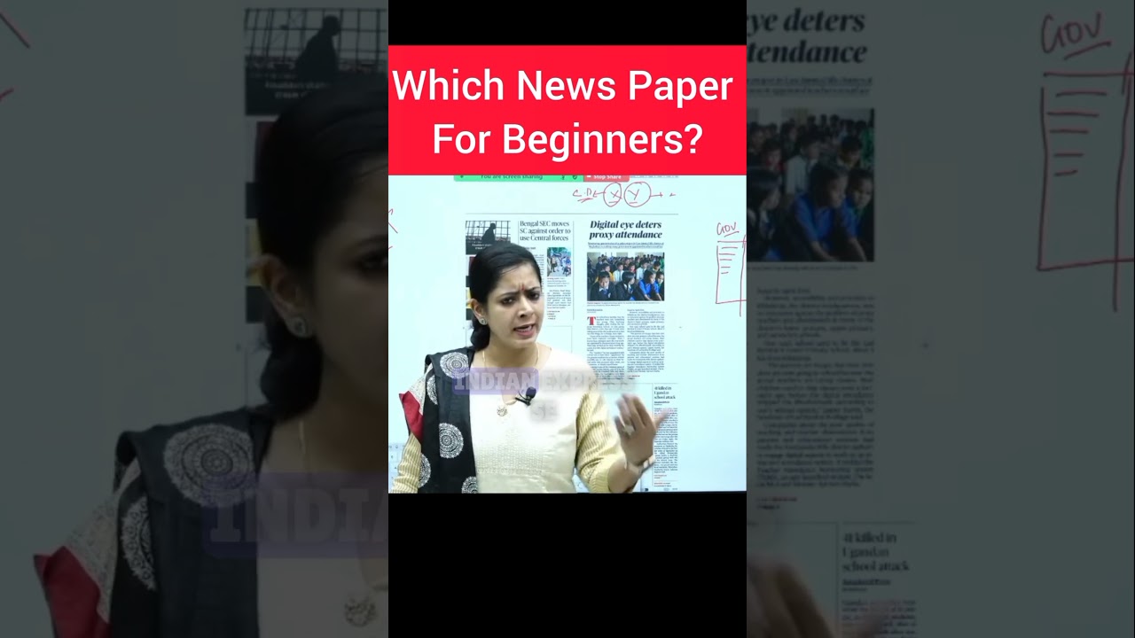 Which news paper best for upsc Preparation?#upsc #drtanujain #ias #upsc @Tathastuics