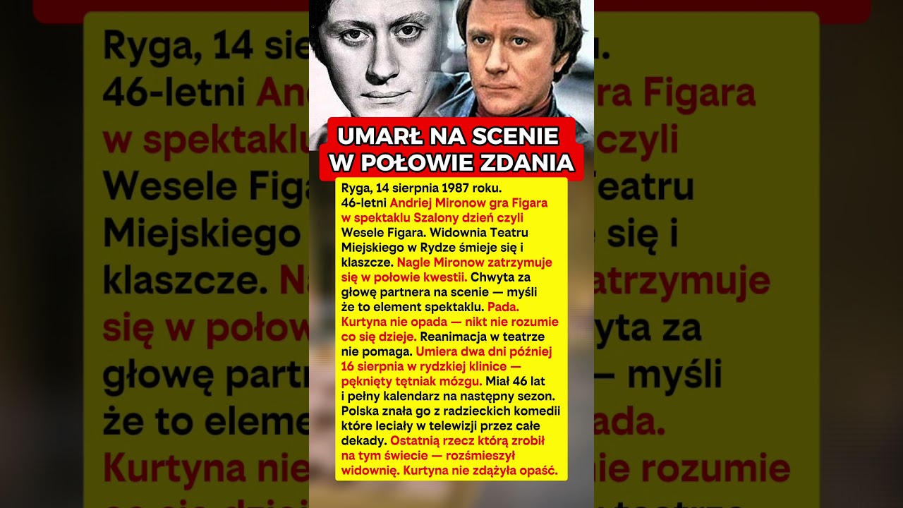 WIDOWNIA MYŚLAŁA ŻE TO CZĘŚĆ SPEKTAKLU