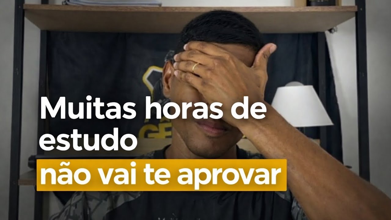 como passar estudando duas horas por dia. PMAL/ PMBA