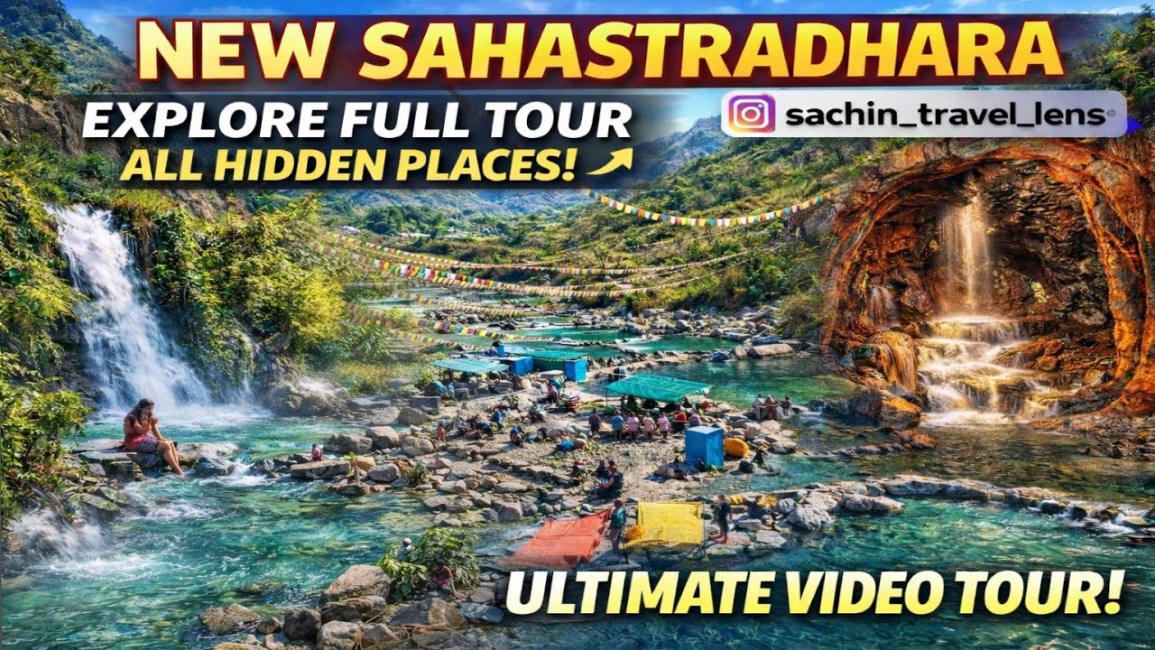 Sahastradhara k saare hidden spots dekho😍