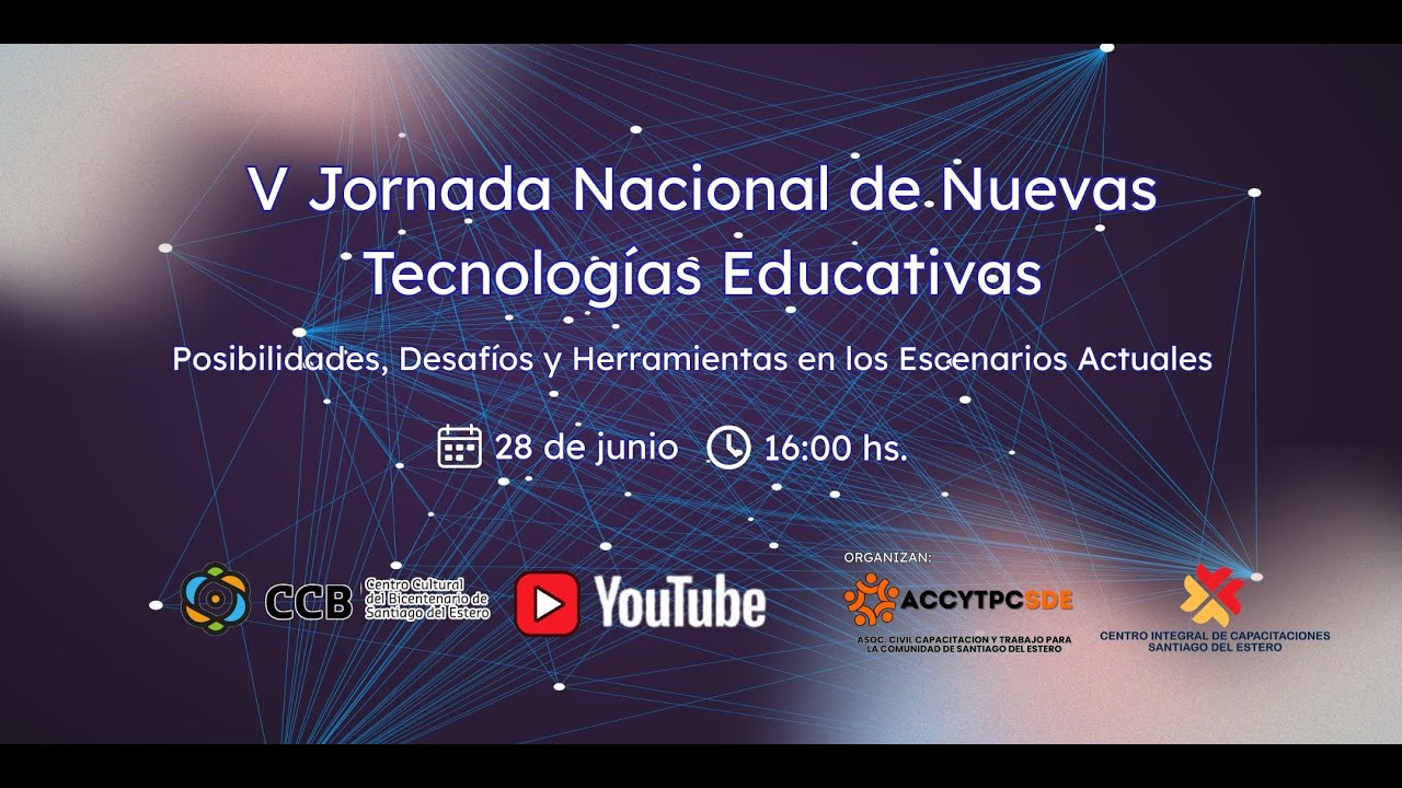 V JORNADA NACIONAL DE NUEVAS TECNOLOGIAS EDUCATIVAS