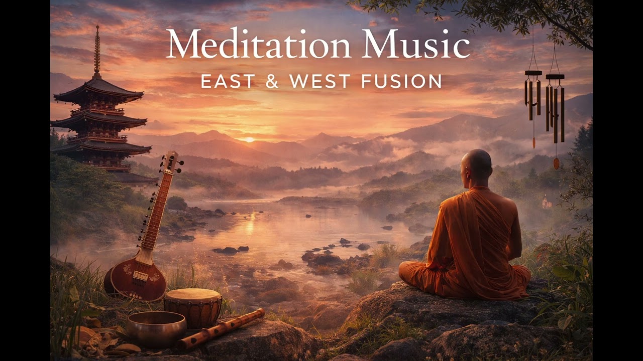 Earthflow | Deep Meditation Music – East & West Fusion for Calm & Balance
