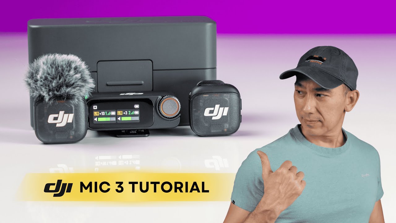 Учебное пособие по DJI Mic 3 для начинающих: как настроить, как подключить, как использовать DJI ...