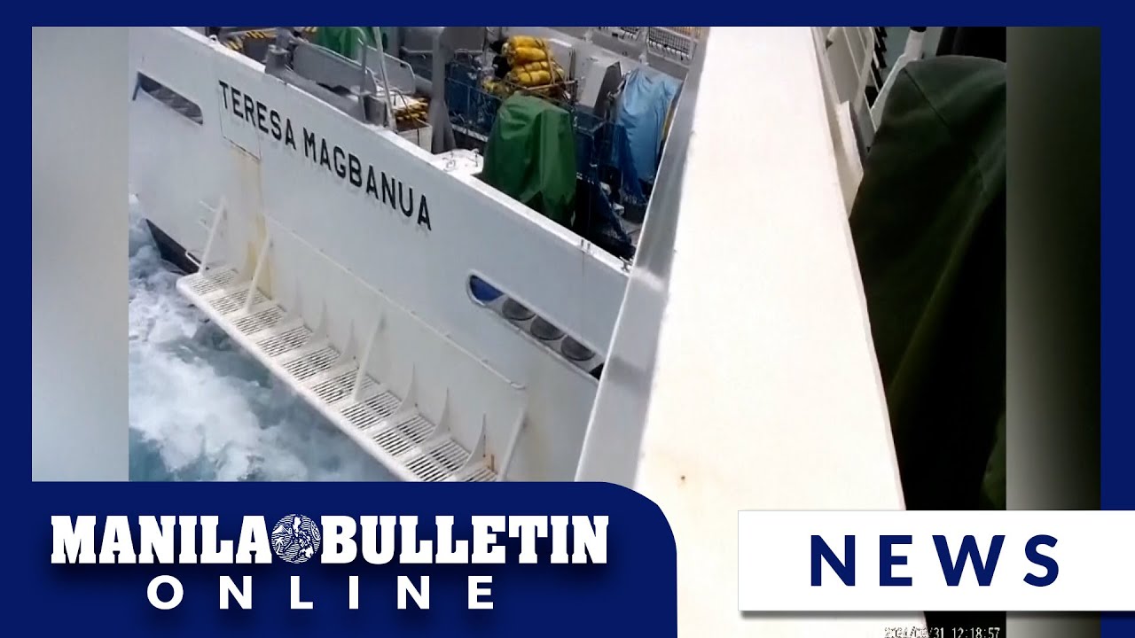 China releases footage of collision with BRP Teresa Magbanua