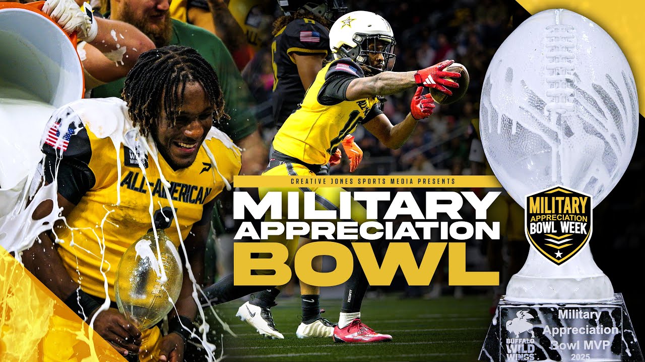 2025 Military Appreciation Bowl | #cinematic #highschoolfootball #bowlgame