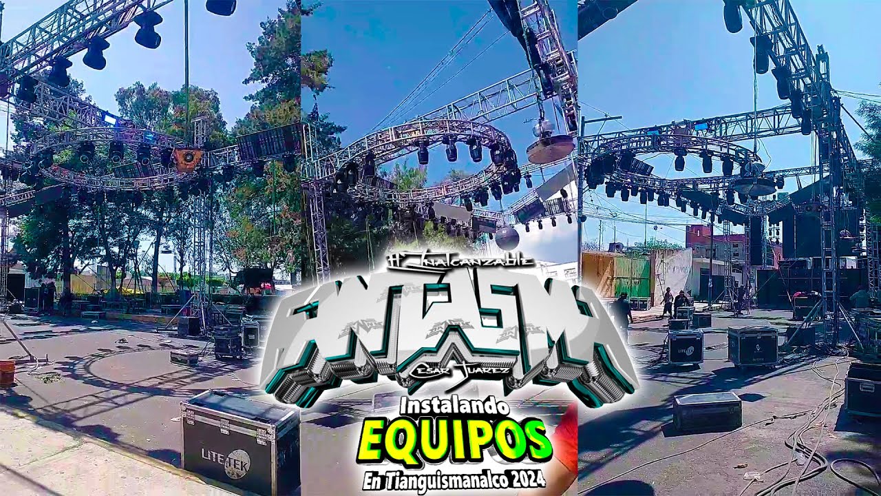 Sonido Fantasma ((Instalando Equipos)) En Tianguismanalco 2024