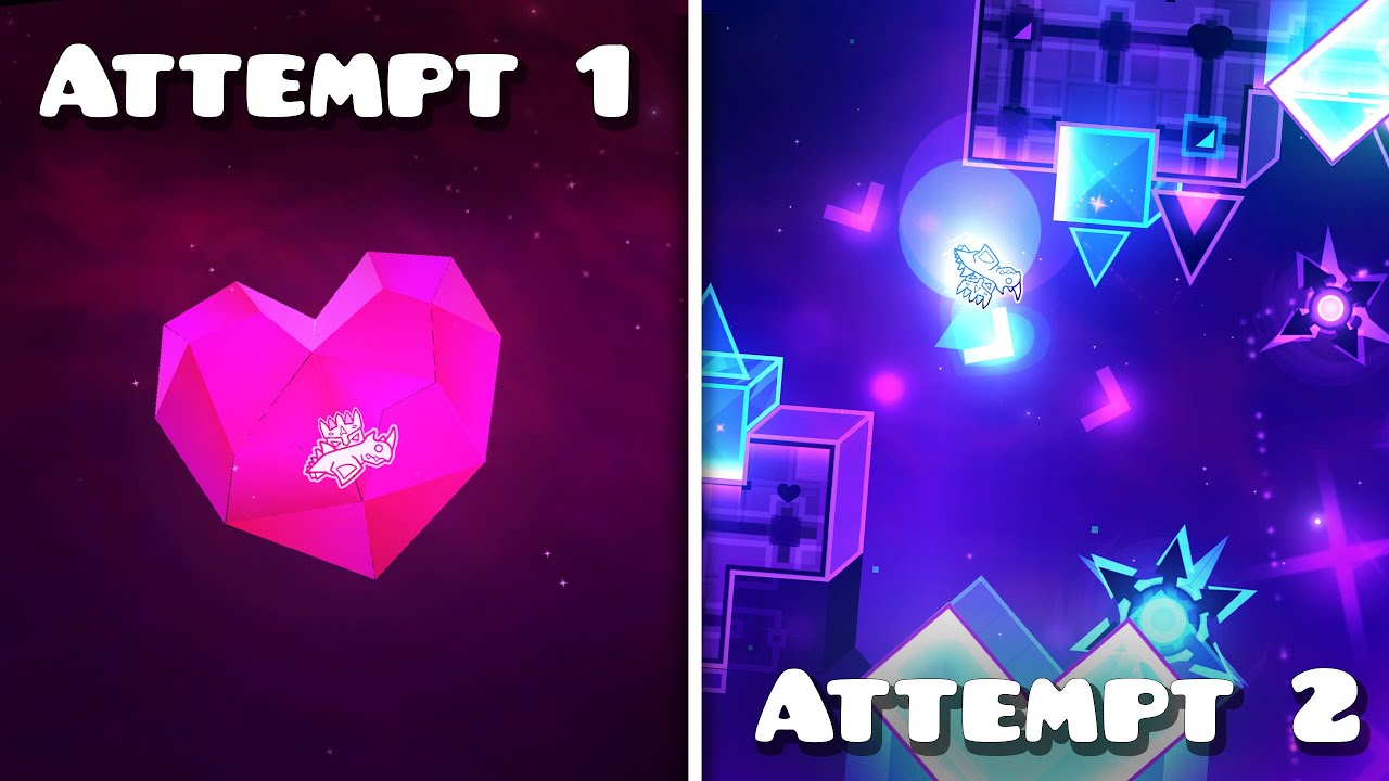 How to Make a FIRST ATTEMPT INTRO | Geometry Dash 2.2