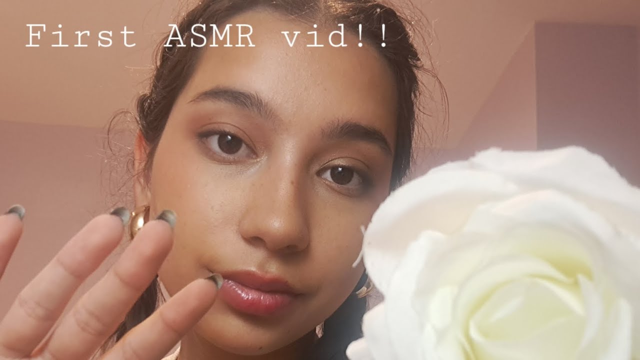 my first ASMR video!!