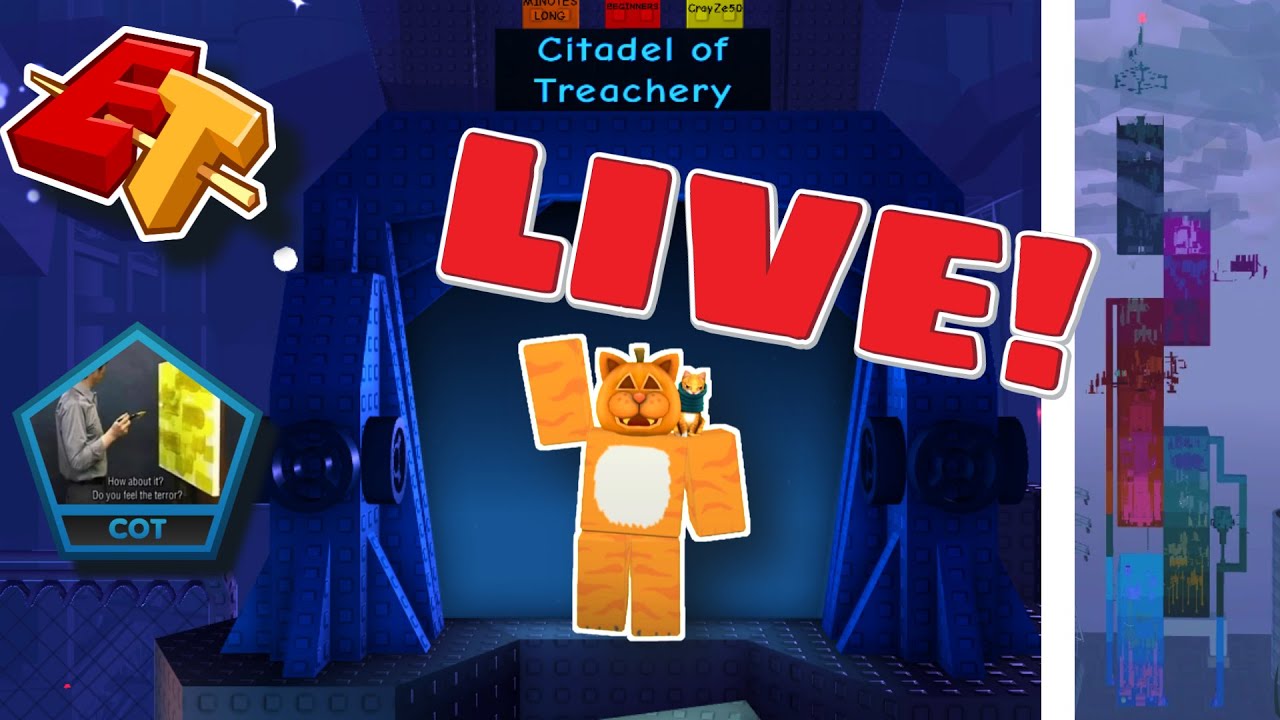 🔴ROBLOX LIVE🔴CITADEL OF TREACHERY | EToH - Steelspire Horizon (Part 6)