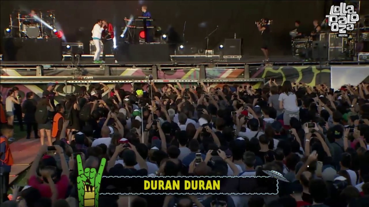 Duran Duran Wild Boys Lollapalooza Argentina 2017