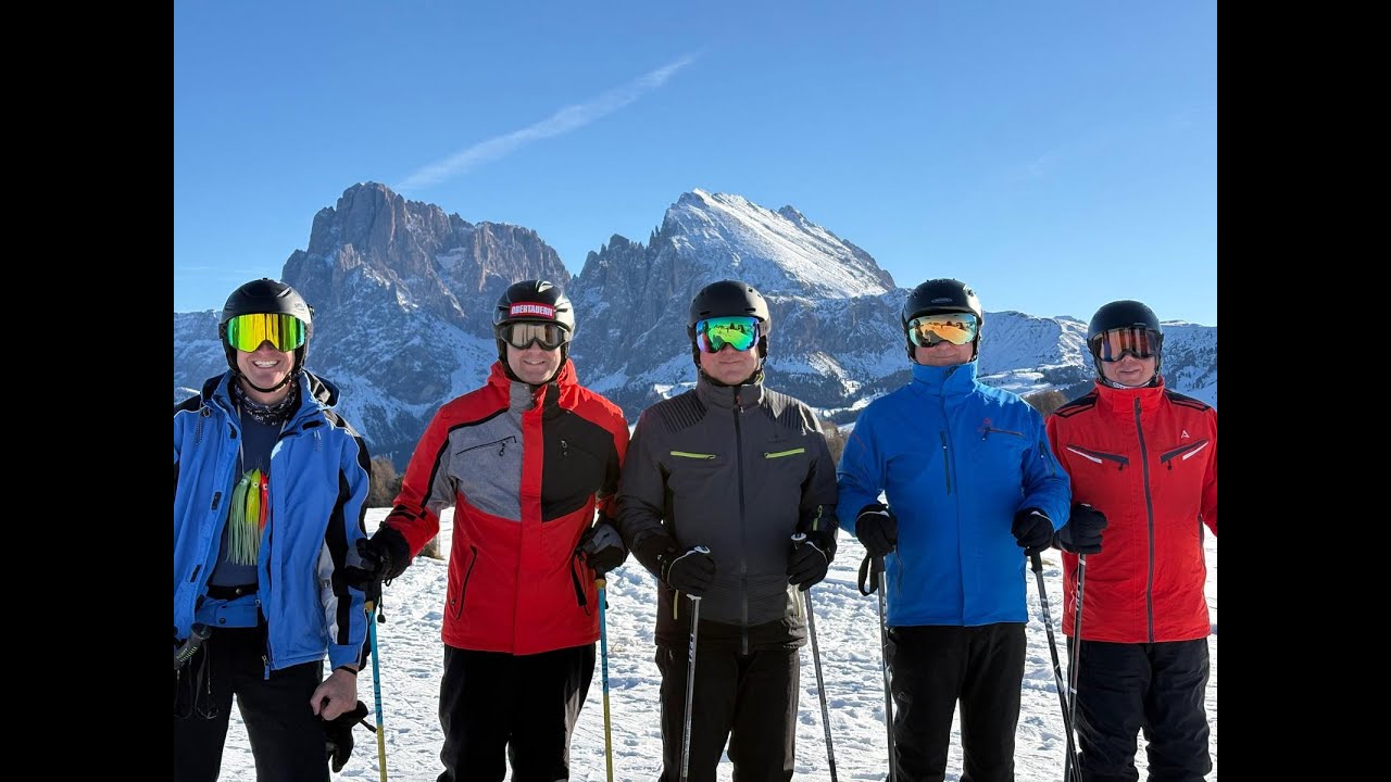La Longia  Abfahrt im Val Gardena 10,5 km vom Secada nach St. Ulrich